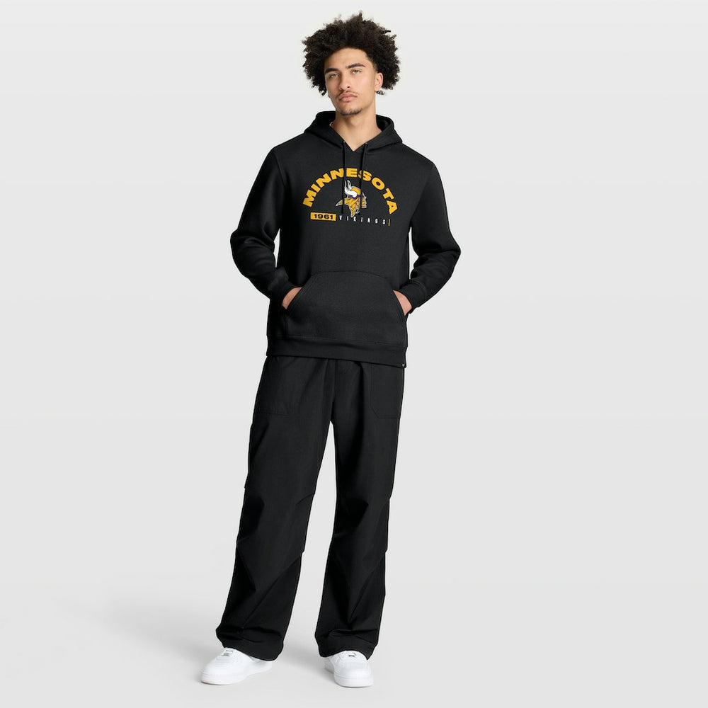 Minnesota Vikings Delay of Game Legacy Pullover Hoodie - Black Hoodies