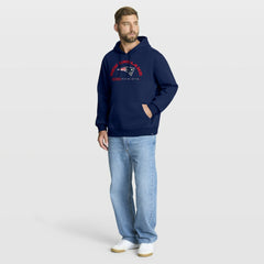 New England Patriots Delay of Game Legacy Pullover Hoodie - Navy Hoodies