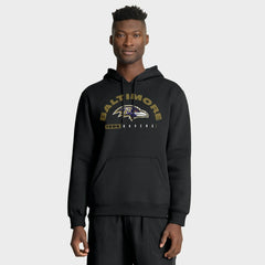 Baltimore Ravens Delay of Game Legacy Pullover Hoodie - Black Hoodies