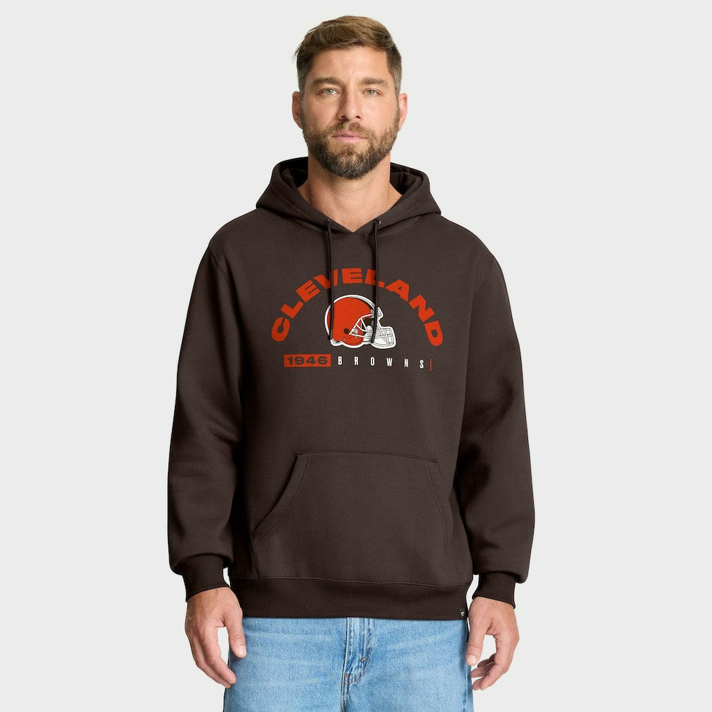 Cleveland Browns Delay of Game Legacy Pullover Hoodie - Brown Hoodies