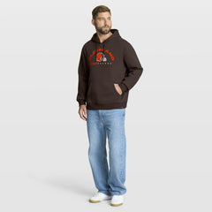 Cleveland Browns Delay of Game Legacy Pullover Hoodie - Brown Hoodies