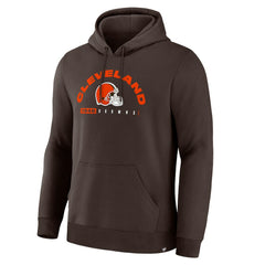 Cleveland Browns Delay of Game Legacy Pullover Hoodie - Brown Hoodies