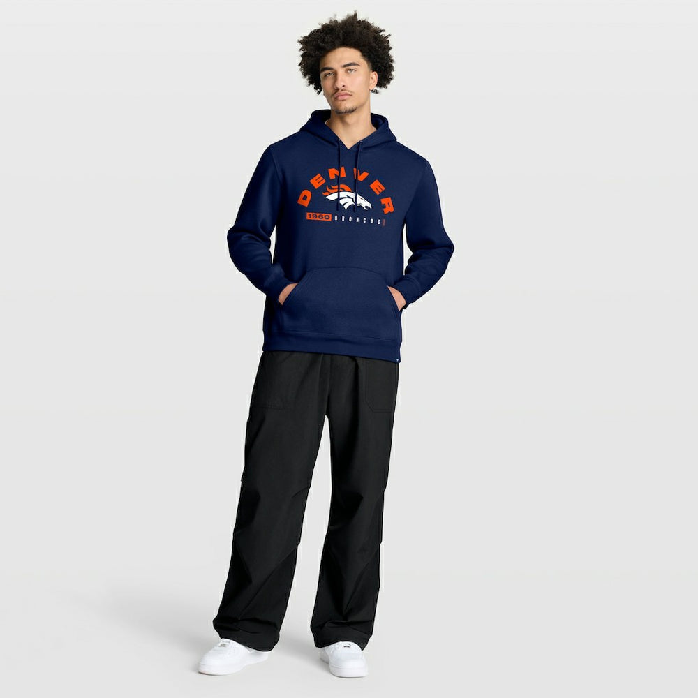 Denver Broncos Delay of Game Legacy Pullover Hoodie - Navy Hoodies