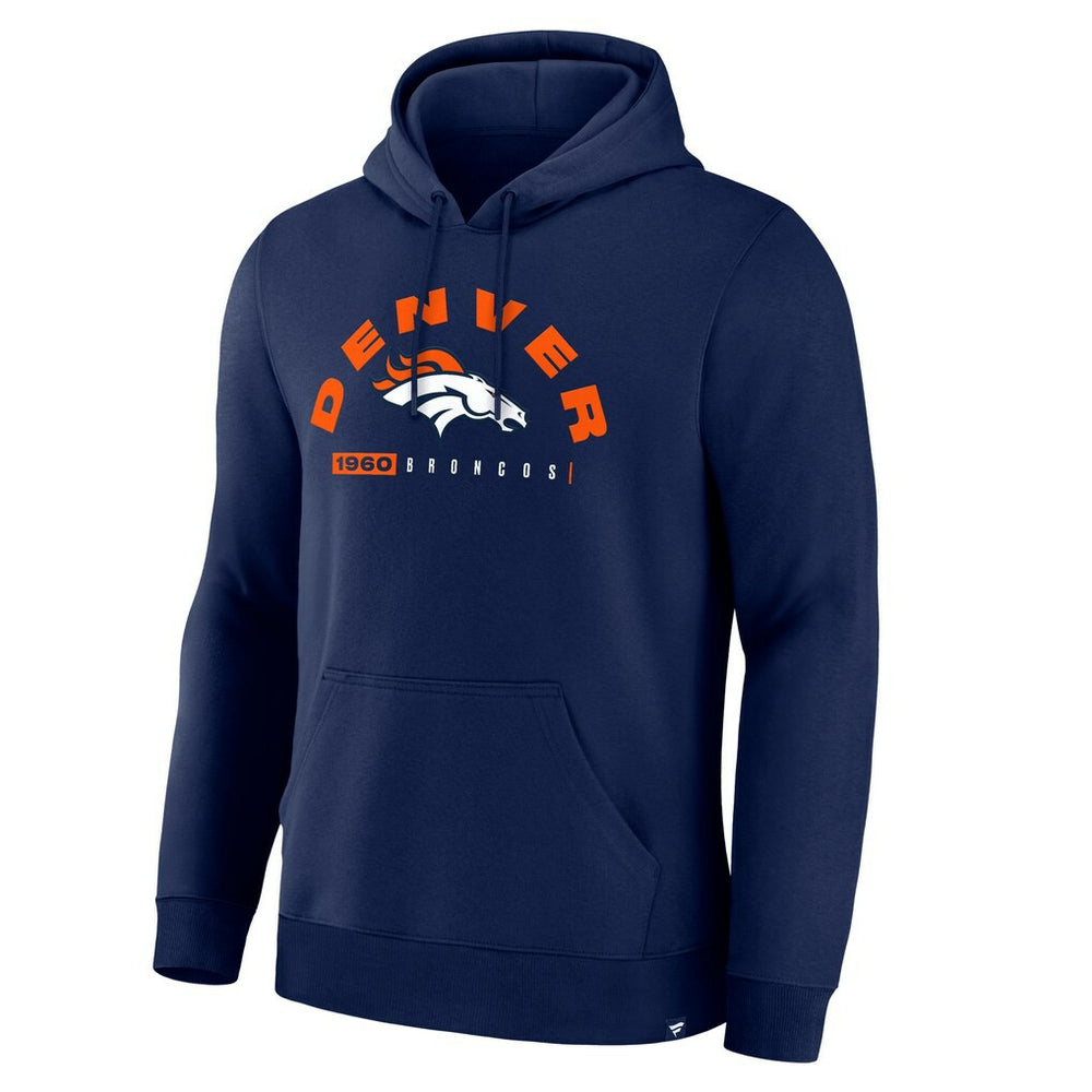 Denver Broncos Delay of Game Legacy Pullover Hoodie - Navy Hoodies