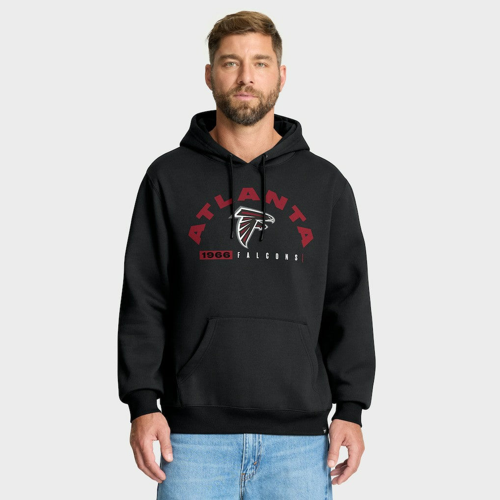 Atlanta Falcons Delay of Game Legacy Pullover Hoodie - Black Hoodies
