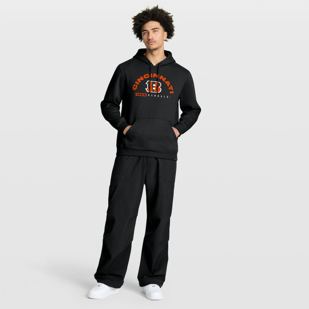 Cincinnati Bengals Delay of Game Legacy Pullover Hoodie - Black Hoodies