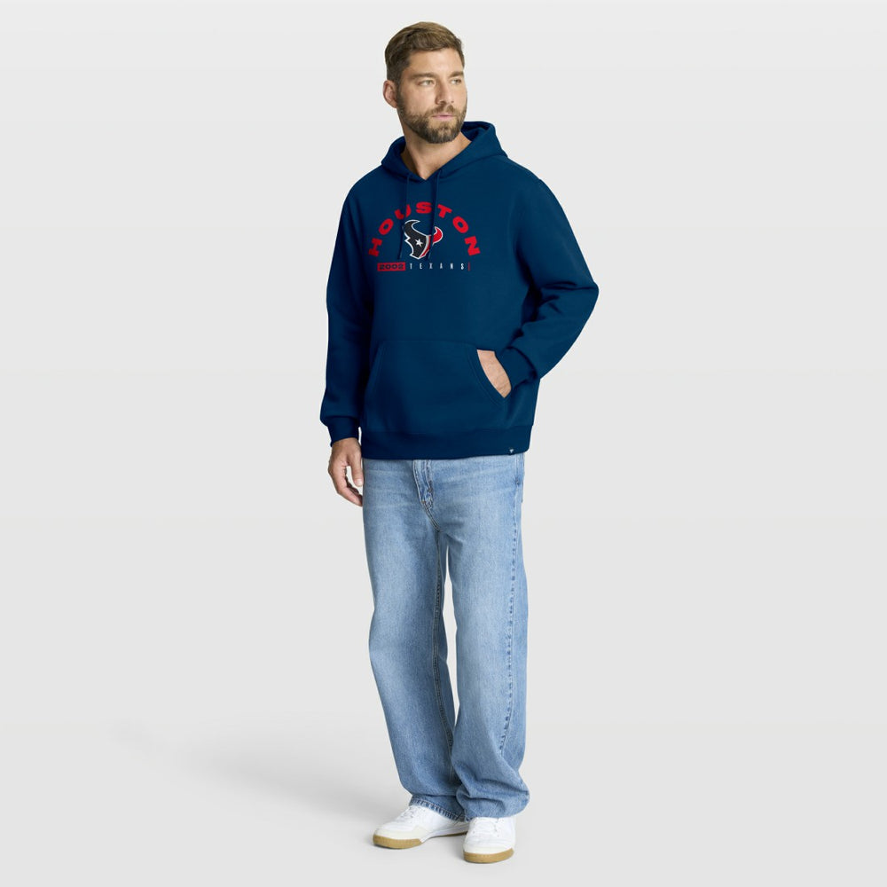 Houston Texans Delay of Game Legacy Pullover Hoodie - Navy Hoodies