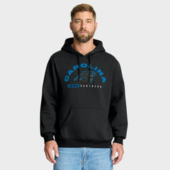 Carolina Panthers Delay of Game Legacy Pullover Hoodie - Black Hoodies