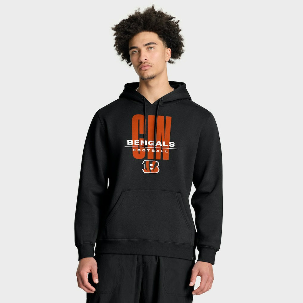 Cincinnati Bengals Right Tackle Legacy Pullover Hoodie - Black - Black Hoodies