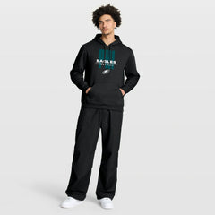 Philadelphia Eagles Right Tackle Legacy Pullover Hoodie - Black - Black Hoodies