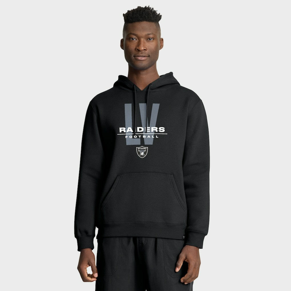 Las Vegas Raiders Right Tackle Legacy Pullover Hoodie - Black - Black Hoodies