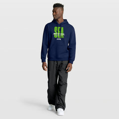 Seattle Seahawks Right Tackle Legacy Pullover Hoodie - College Navy - College Navy Hoodies