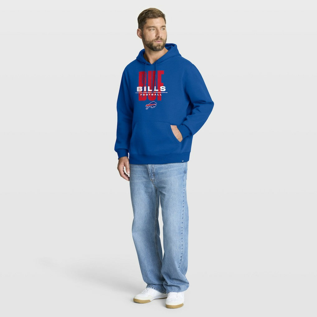 Buffalo Bills Right Tackle Legacy Pullover Hoodie - Royal - Royal Hoodies