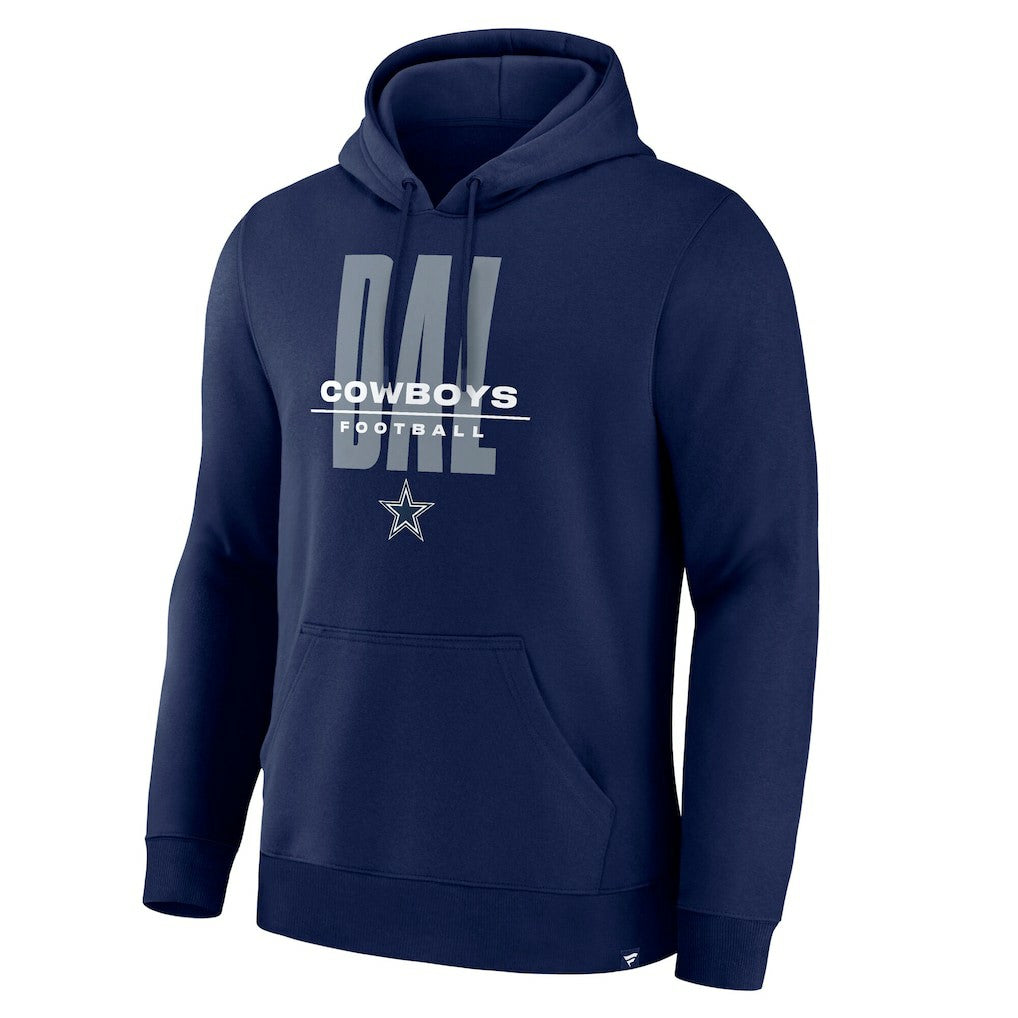 Dallas Cowboys Right Tackle Legacy Pullover Hoodie - Navy - Navy Hoodies