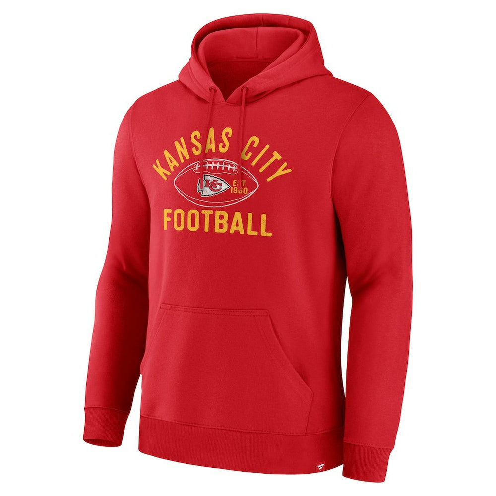 Kansas City Chiefs Fumblerooski Legacy Pullover Hoodie - Red Hoodies
