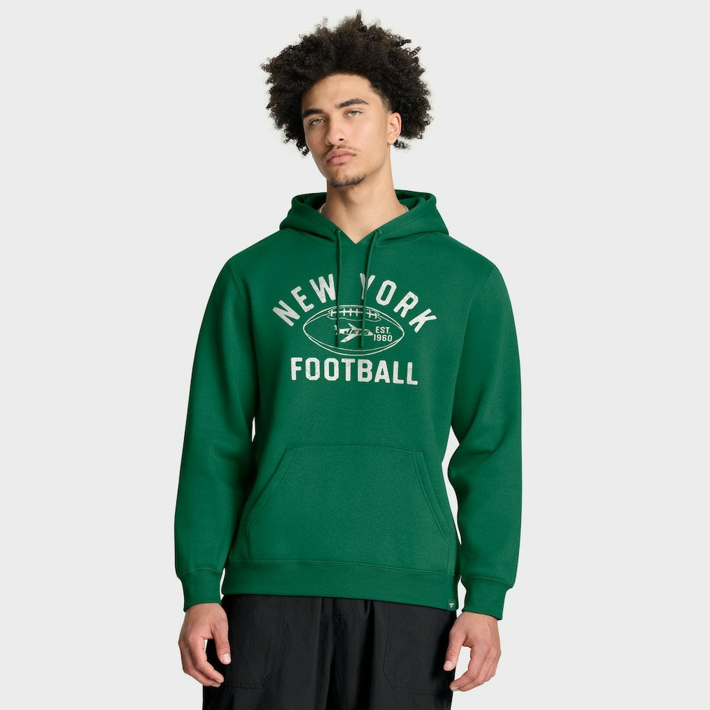 New York Jets Fumblerooski Legacy Pullover Hoodie - Kelly Green Hoodies