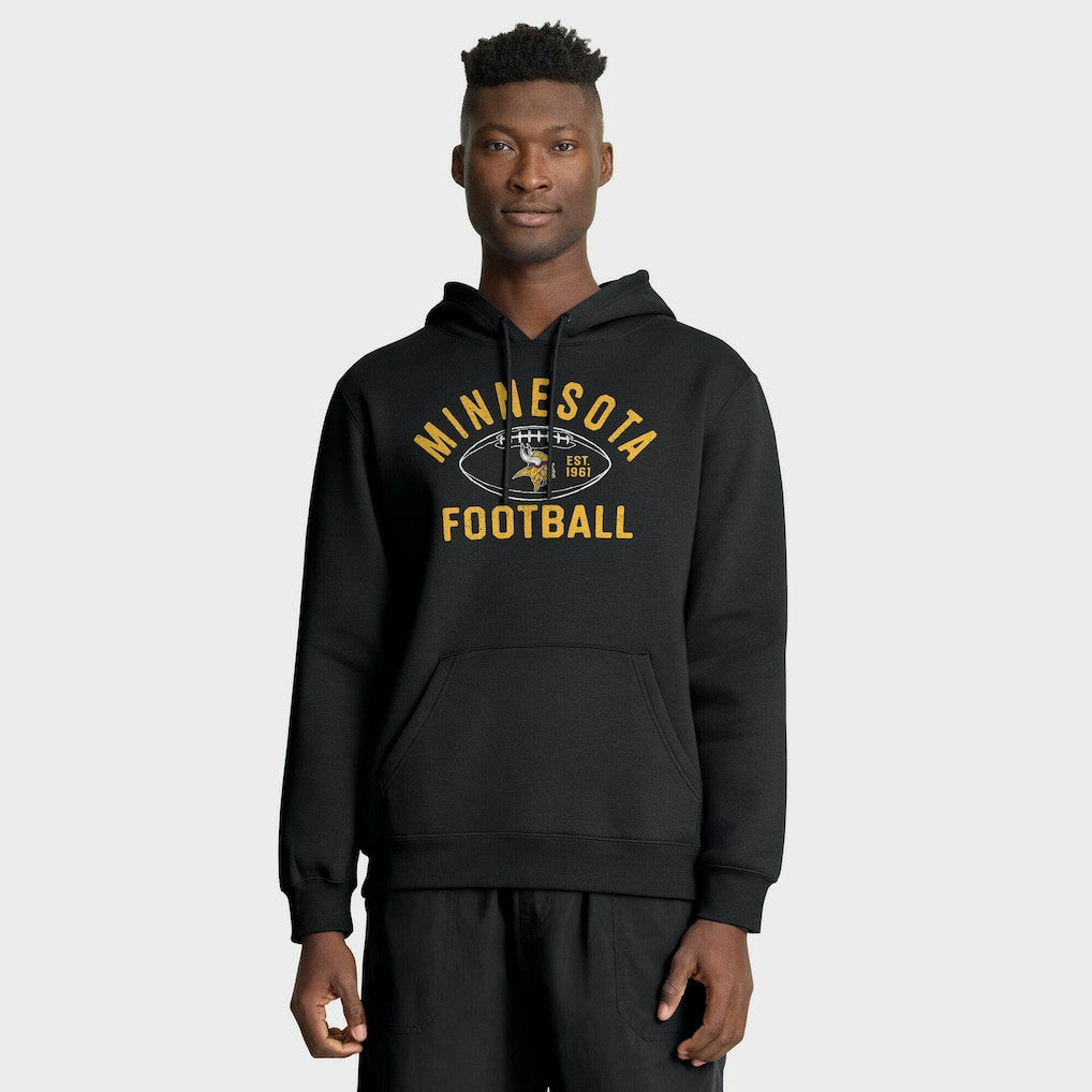 Minnesota Vikings Fumblerooski Legacy Pullover Hoodie - Black Hoodies