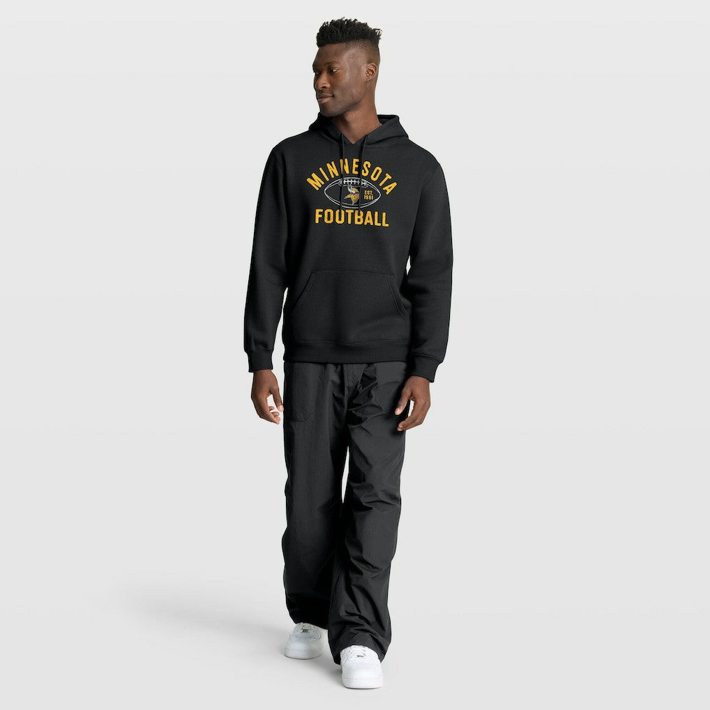 Minnesota Vikings Fumblerooski Legacy Pullover Hoodie - Black Hoodies