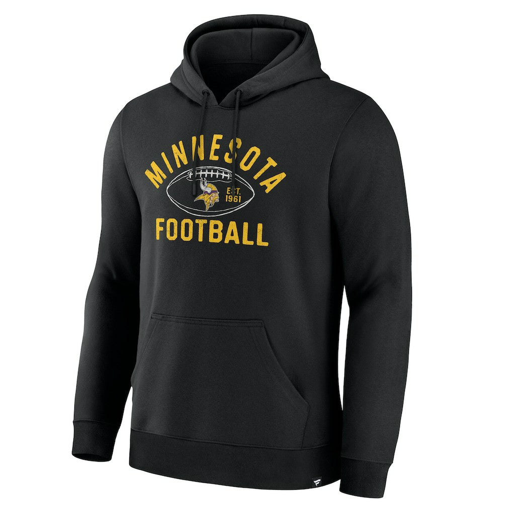 Minnesota Vikings Fumblerooski Legacy Pullover Hoodie - Black Hoodies
