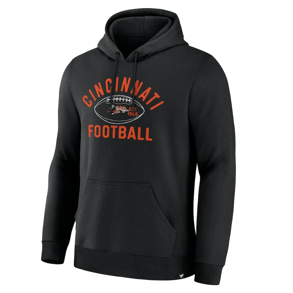 Cincinnati Bengals Fumblerooski Legacy Pullover Hoodie - Black Hoodies