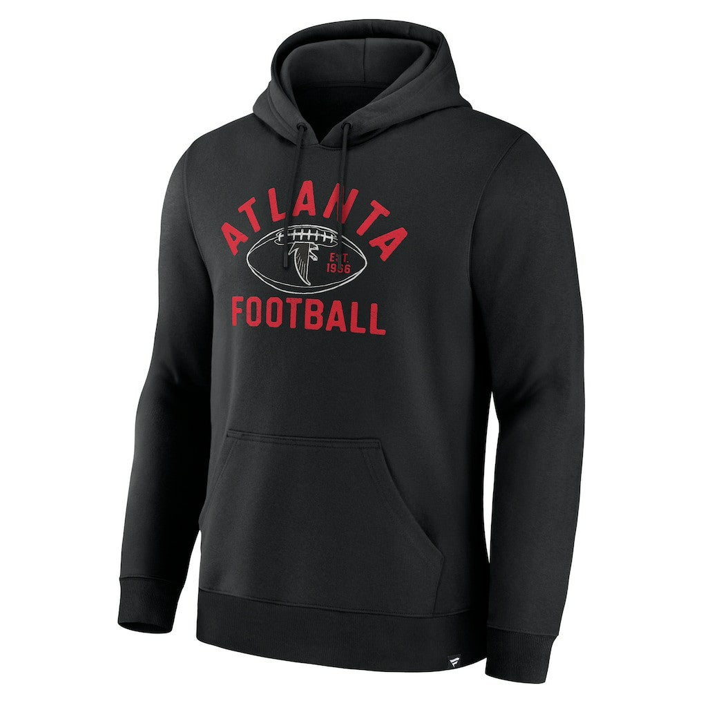 Atlanta Falcons Fumblerooski Legacy Pullover Hoodie - Black Hoodies