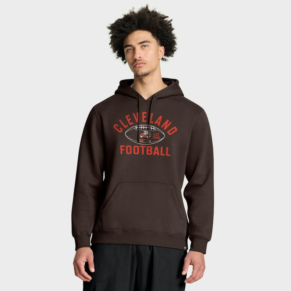 Cleveland Browns Fumblerooski Legacy Pullover Hoodie - Brown Hoodies