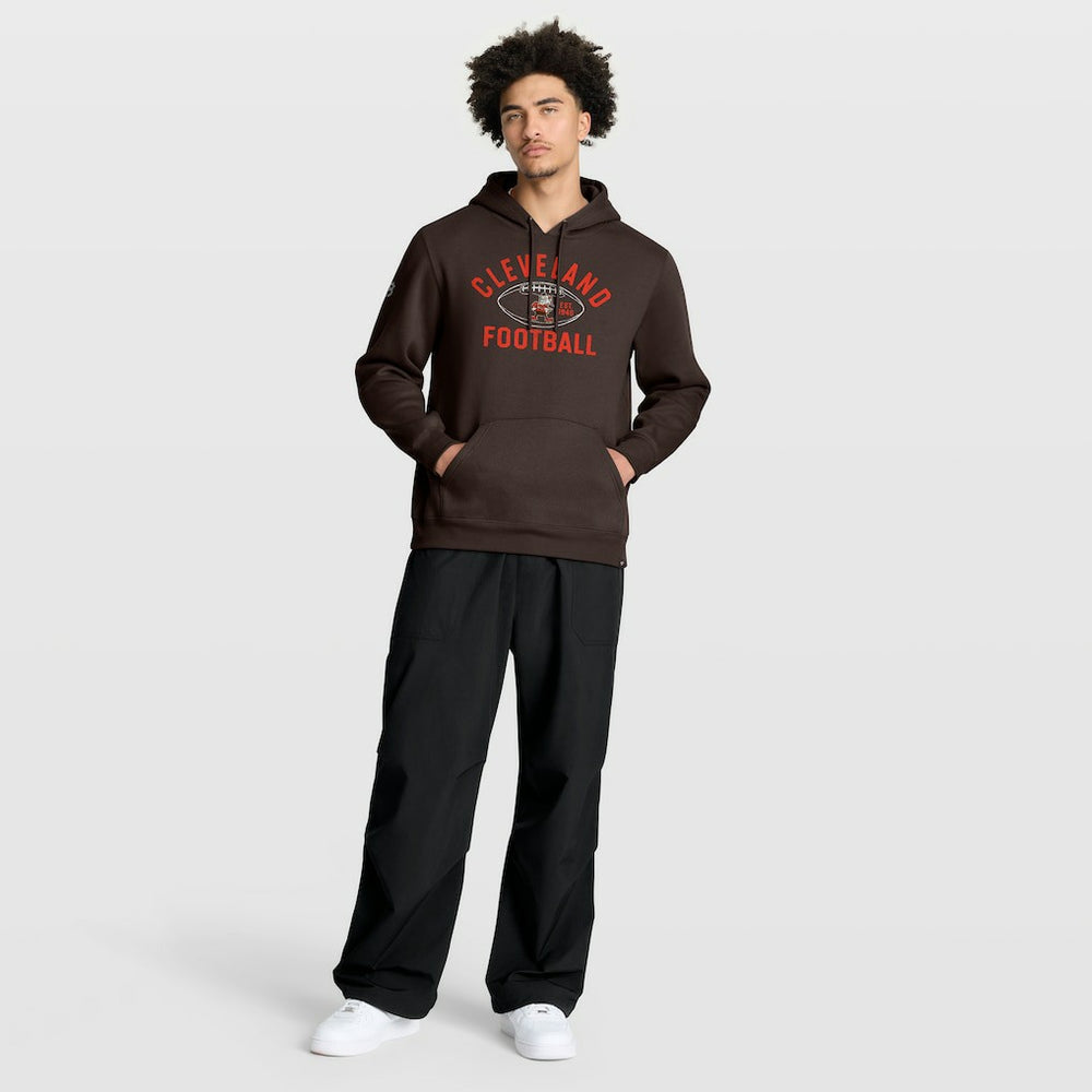 Cleveland Browns Fumblerooski Legacy Pullover Hoodie - Brown Hoodies