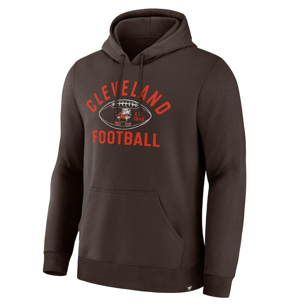 Cleveland Browns Fumblerooski Legacy Pullover Hoodie - Brown Hoodies