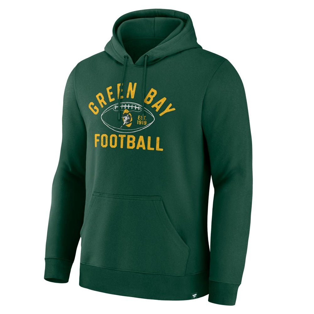 Green Bay Packers Fumblerooski Legacy Pullover Hoodie - Green Hoodies