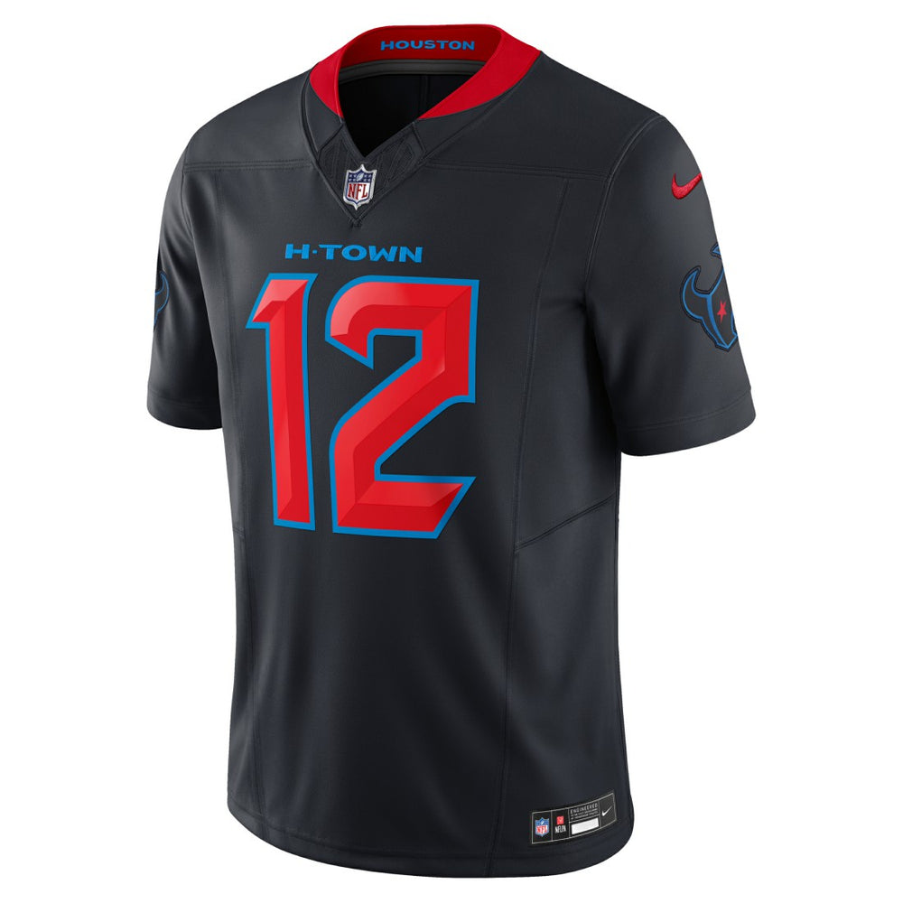 Nico Collins Houston Texans Alternate 2 Vapor F.U.S.E. Limited Jersey - Navy Jerseys