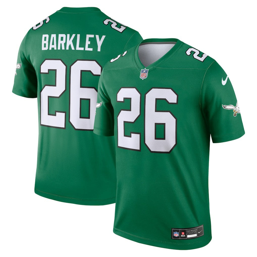 Saquon Barkley Philadelphia Eagles Legend Player Performance Top - Kelly Green Tops