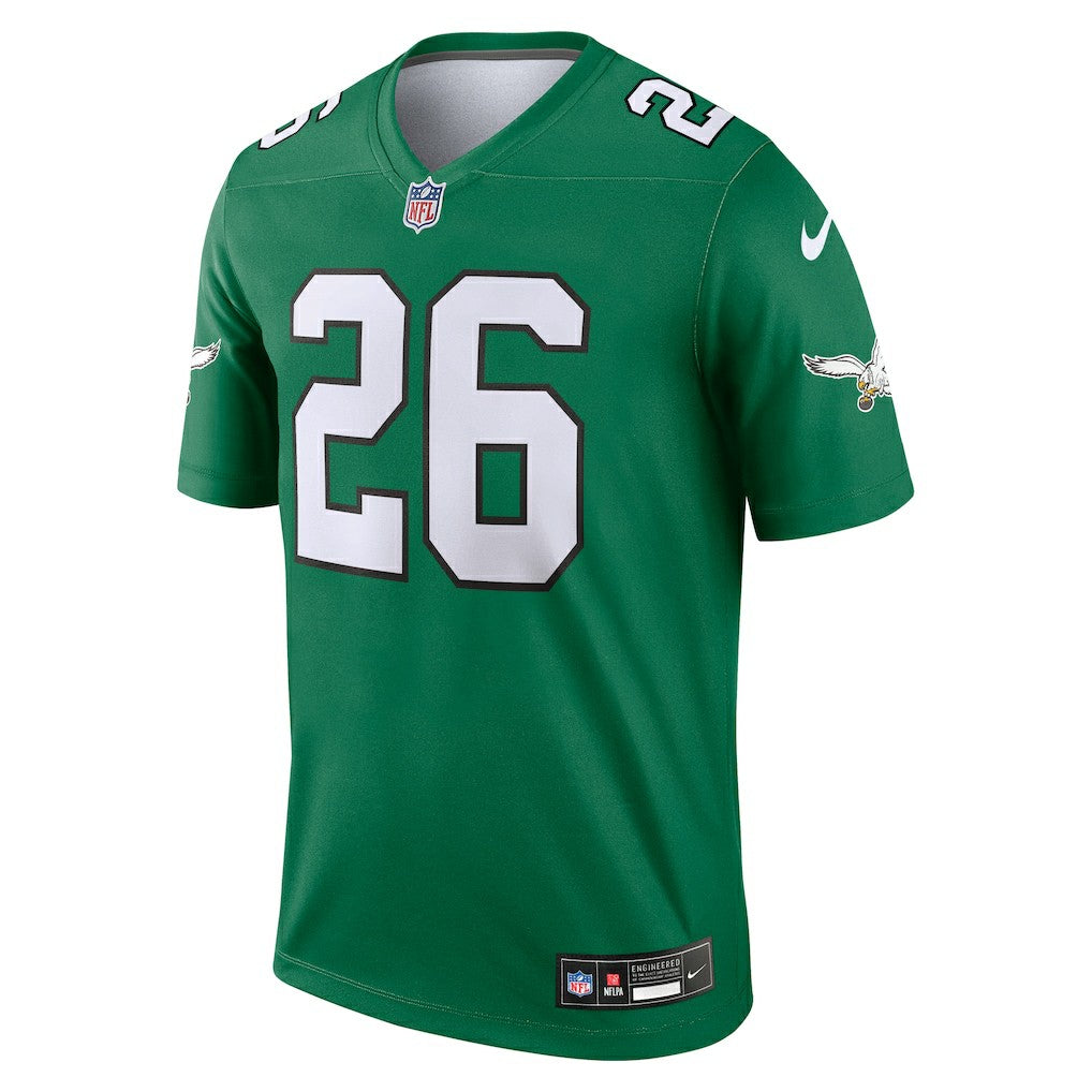 Saquon Barkley Philadelphia Eagles Legend Player Performance Top - Kelly Green Tops