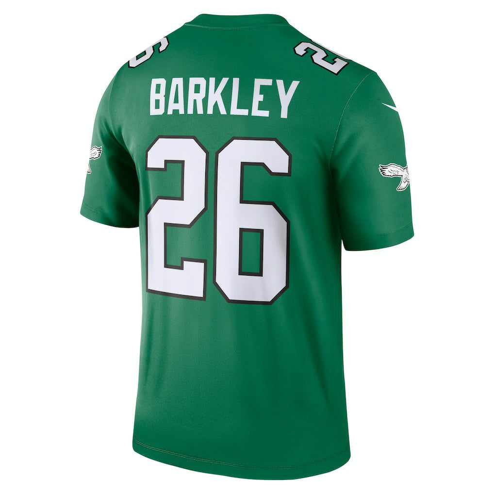 Saquon Barkley Philadelphia Eagles Legend Player Performance Top - Kelly Green Tops