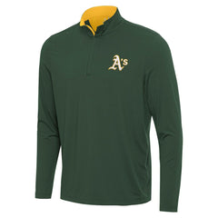 Athletics Antigua Content Quarter-Zip Top - Hunter Green Tops