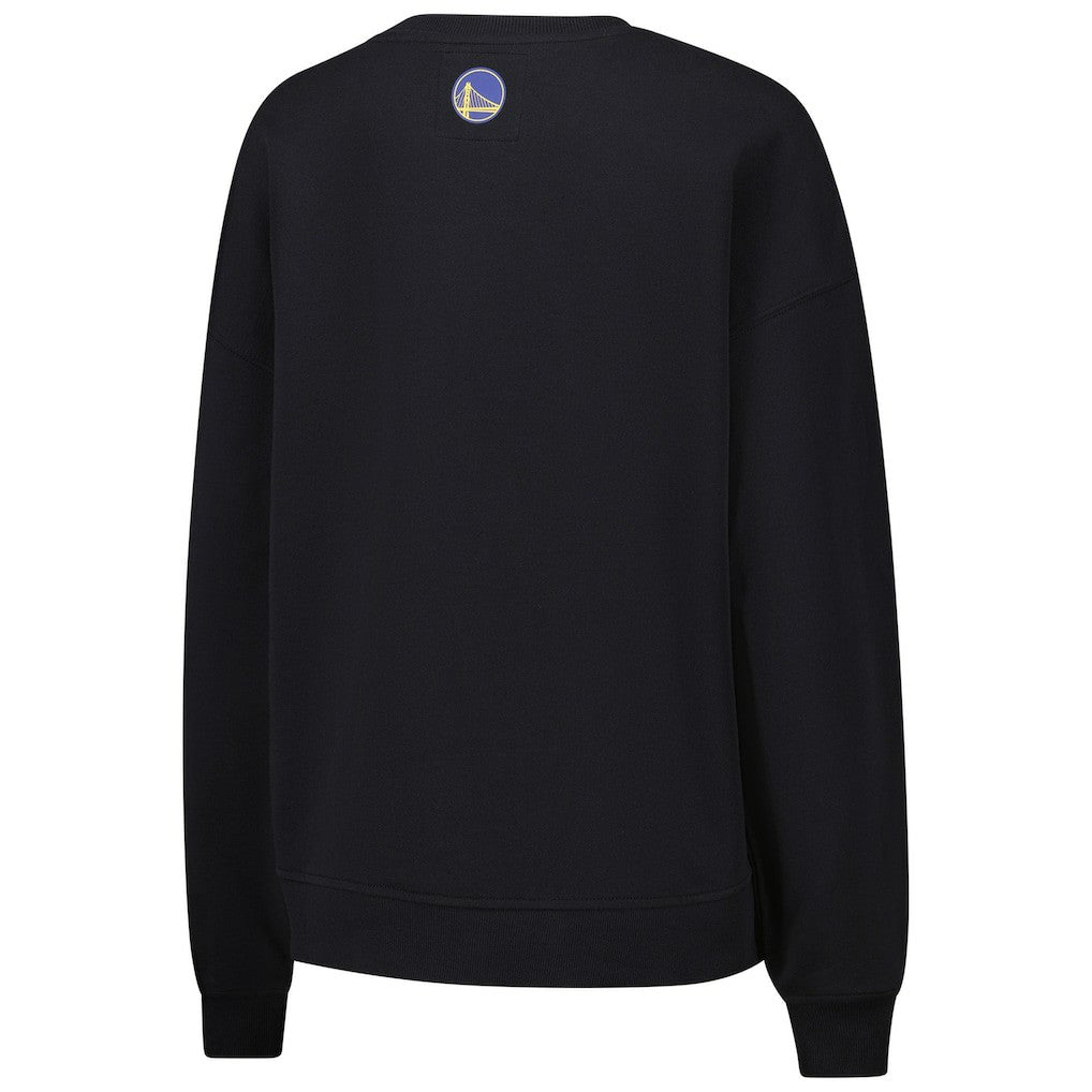 Golden State Warriors Terez Women's Gemstone Logo Pullover Sweatshirt Black outlet