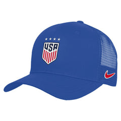 USWNT Unisex Rise Adjustable Trucker Hat Blue - Nike discount