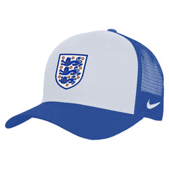 England National Team Unisex Rise Adjustable Trucker Hat White/Blue - Nike outlet