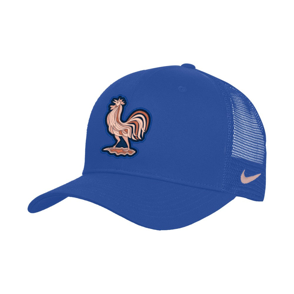 France National Team Unisex Rise Adjustable Trucker Hat Blue - Nike discount