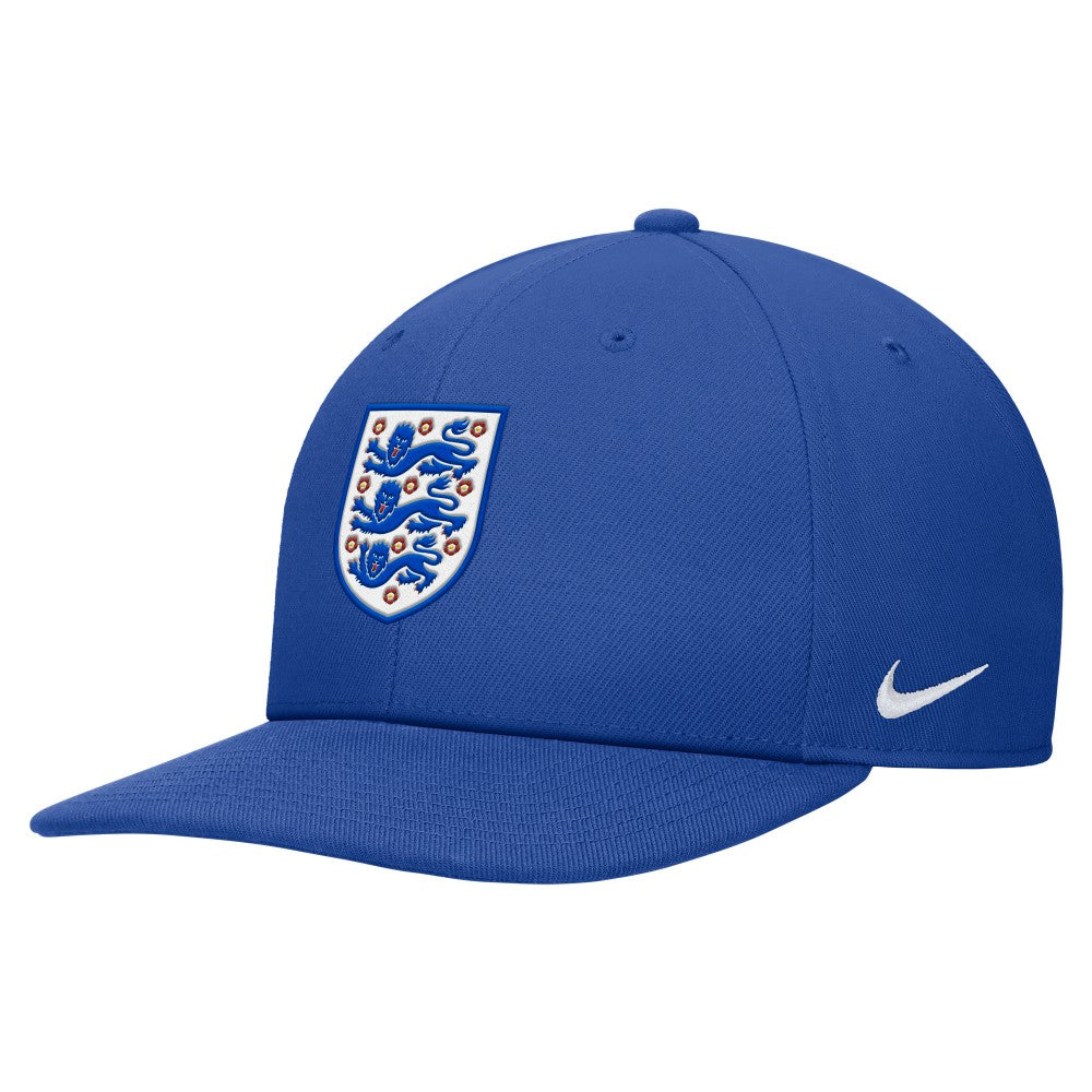 England National Team Unisex Pro Flatbill Snapback Hat Blue - Nike