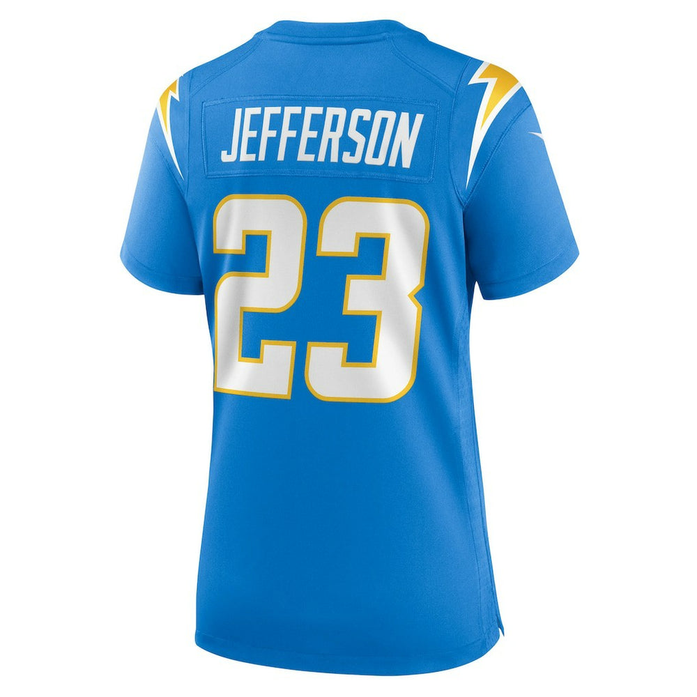 Tony Jefferson Los Angeles Chargers Women's Team Game Jersey - Powder Blue Jerseys