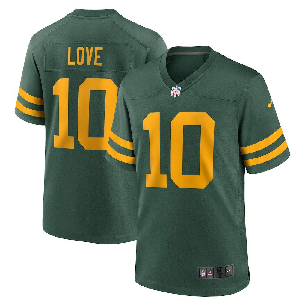 Jordan Love Green Bay Packers Alternate Game Jersey - Green Jerseys