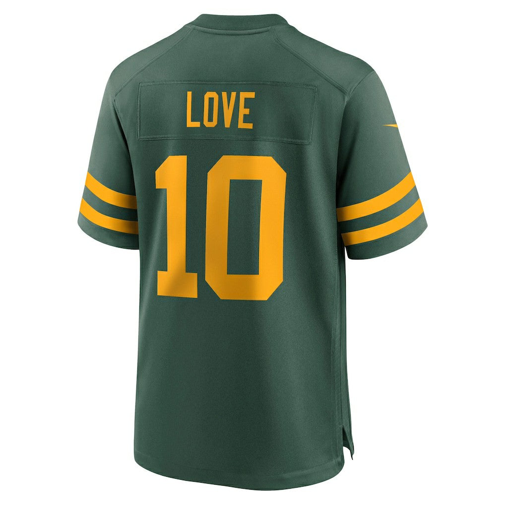 Jordan Love Green Bay Packers Alternate Game Jersey - Green Jerseys