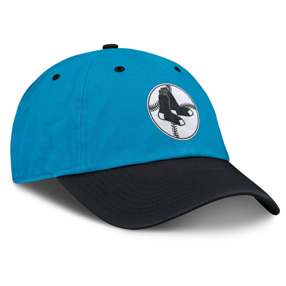 Boston Red Sox Nike Neon 90s Club Adjustable Hat - Blue/Navy Hats