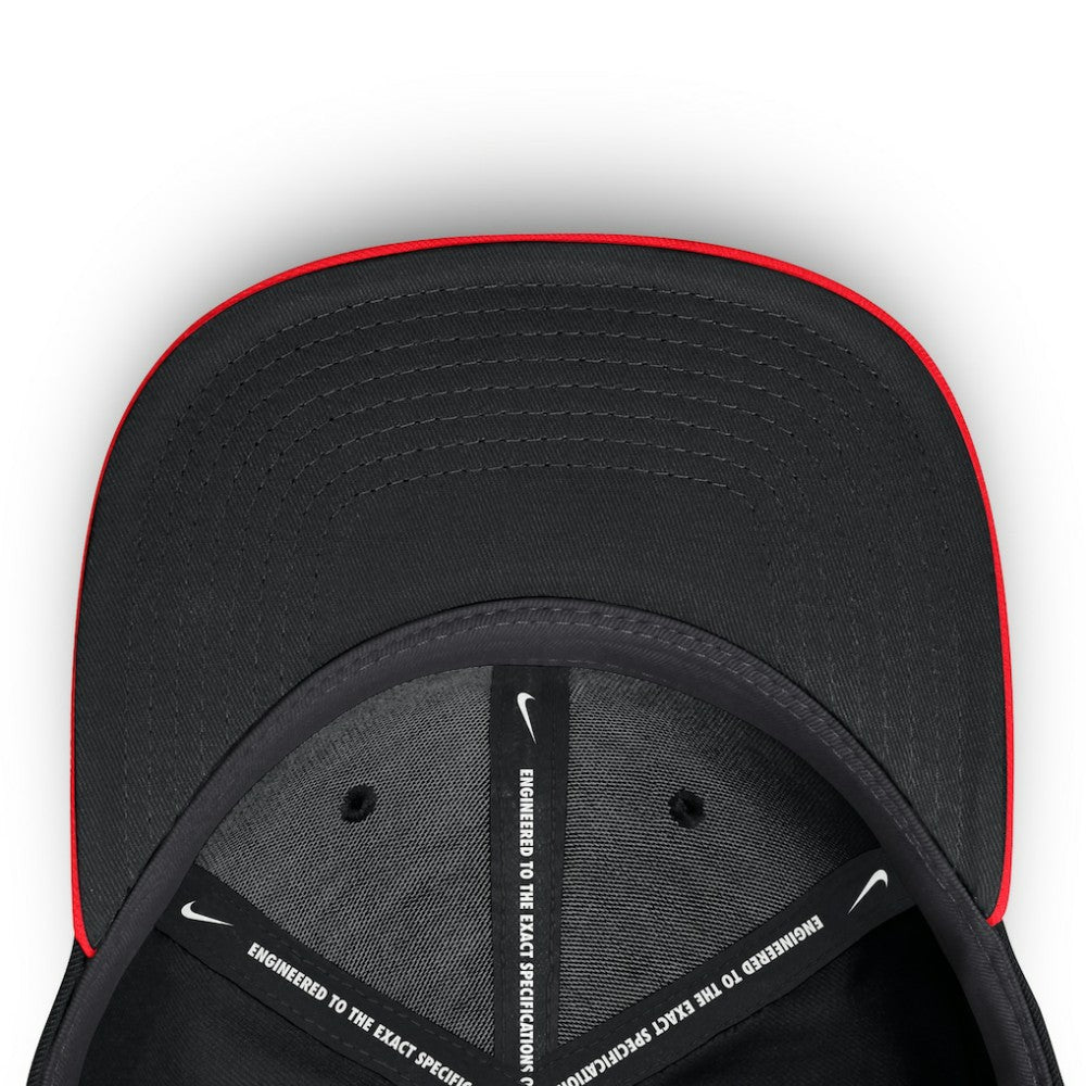 St. Louis Cardinals Nike Neon 90s Rise SwooshFlex Hat - Crimson/Black Hats