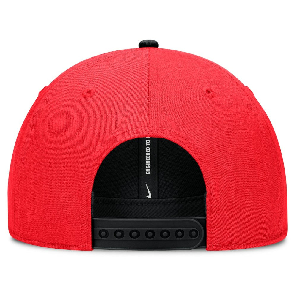 Boston Red Sox Nike Neon 90s Rise Adjustable Hat - Crimson/Black Hats