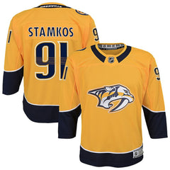 Steven Stamkos Nashville Predators Youth Home Premier Player Jersey - Gold | US 202439431