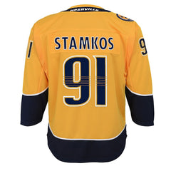 Steven Stamkos Nashville Predators Youth Home Premier Player Jersey - Gold | US 202439431