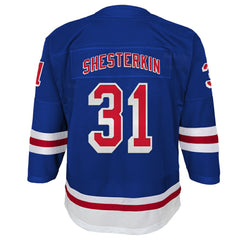 Igor Shesterkin New York Rangers Youth Home Premier Player Jersey - Blue | US 202439433