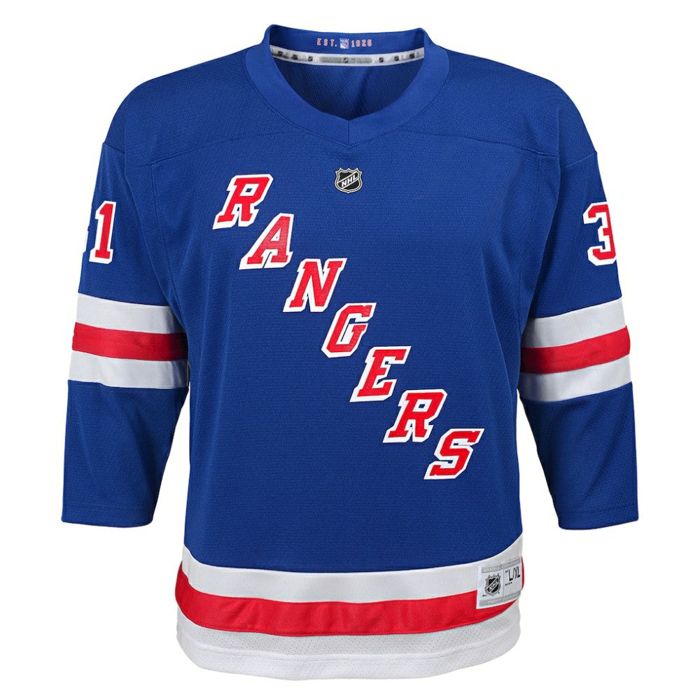 Igor Shesterkin New York Rangers Youth Home Replica Player Jersey - Blue | US 202439442