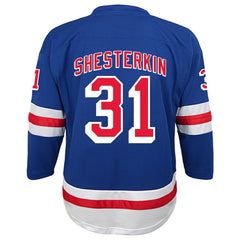Igor Shesterkin New York Rangers Youth Home Replica Player Jersey - Blue | US 202439442